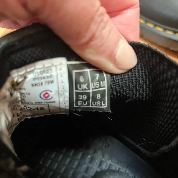 Dr. Martens Black Ankle Boots - Picture 5 of 6